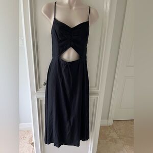 Hollister black cutout dress Size M